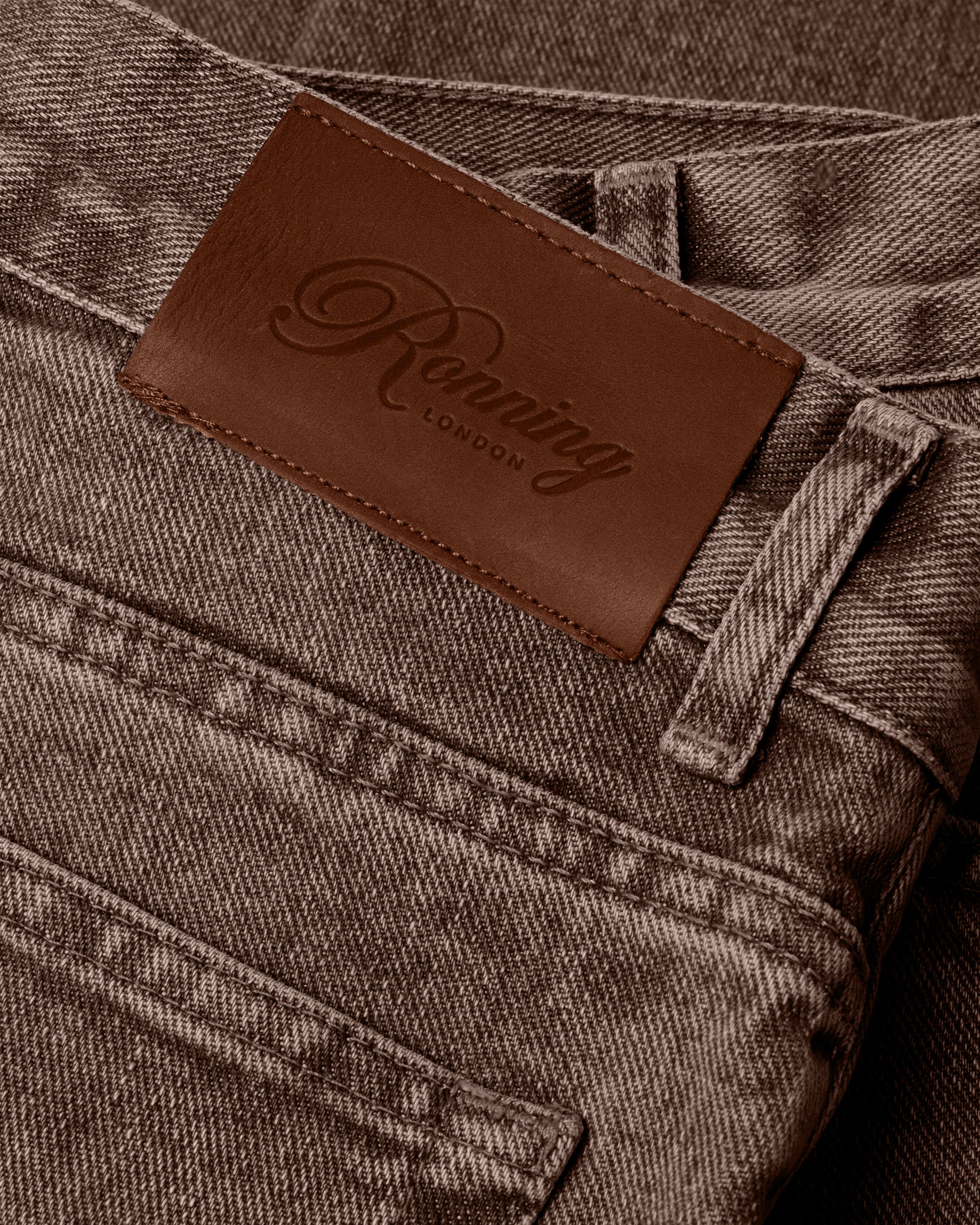 Classic Jeans - Washed Brown - Image 4