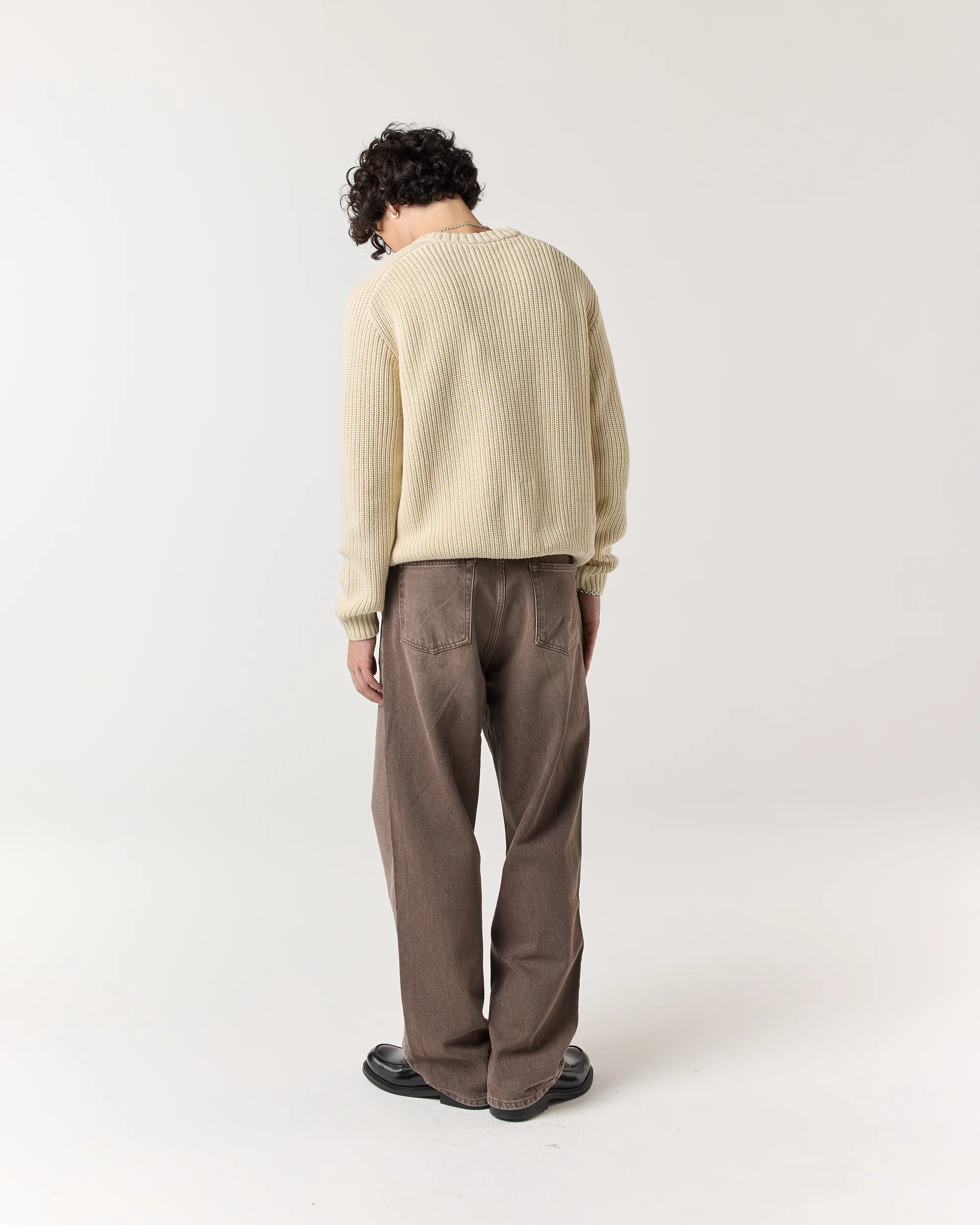 Classic Jeans - Washed Brown - Image 5