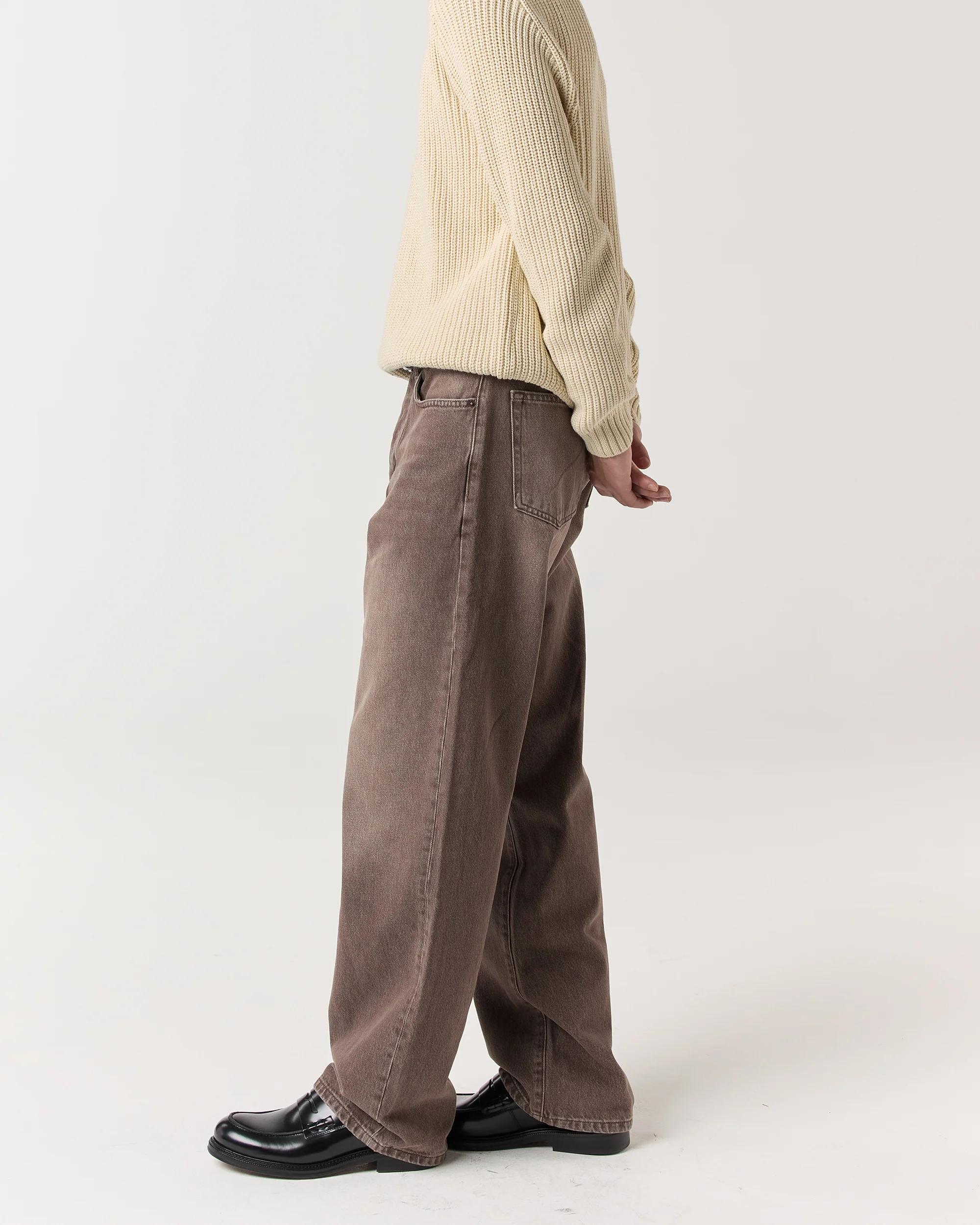 Classic Jeans - Washed Brown - Image 6