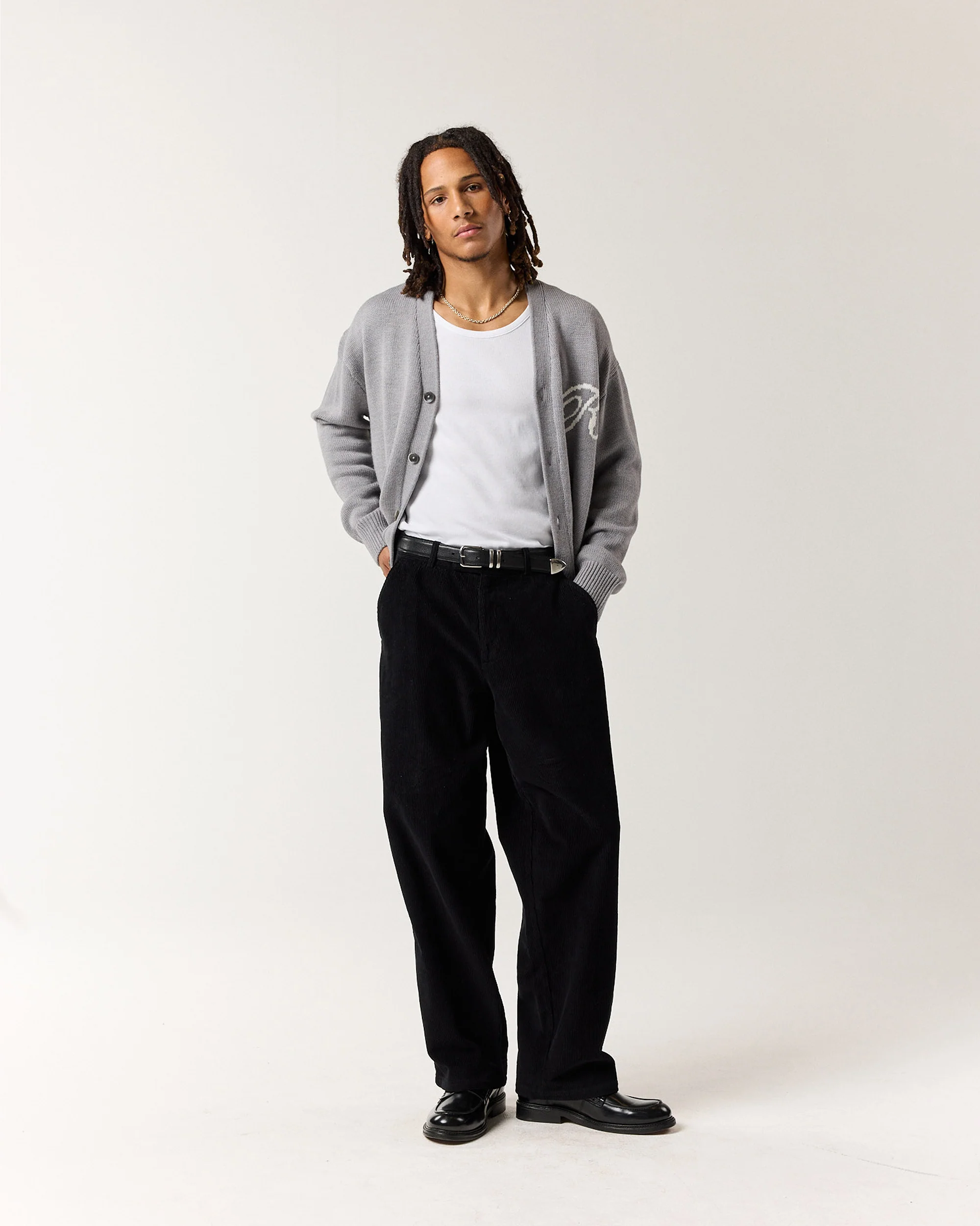 Corduroy Pant - Black - Image 3