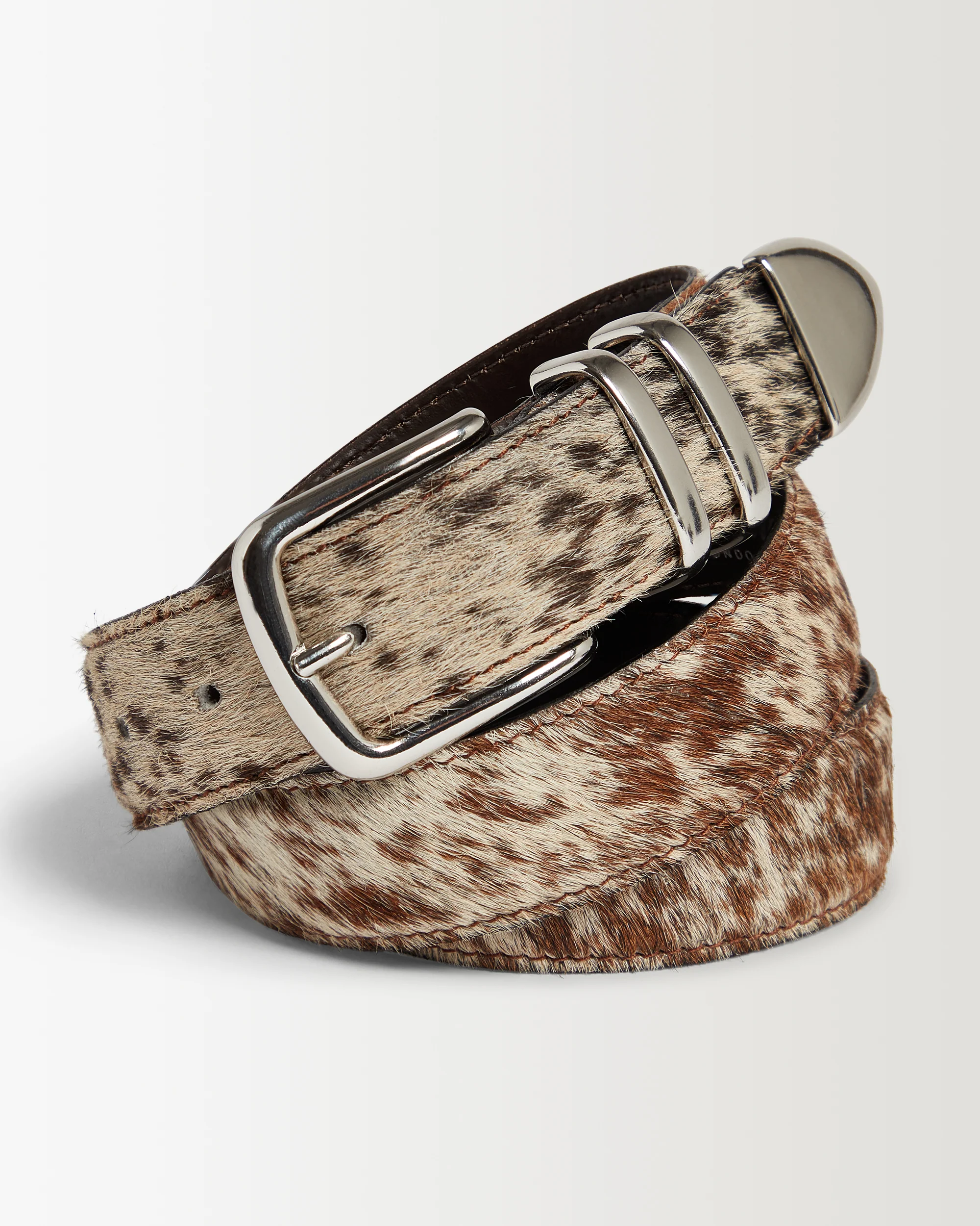Western Leather Belt - Cow Hide - Image 4