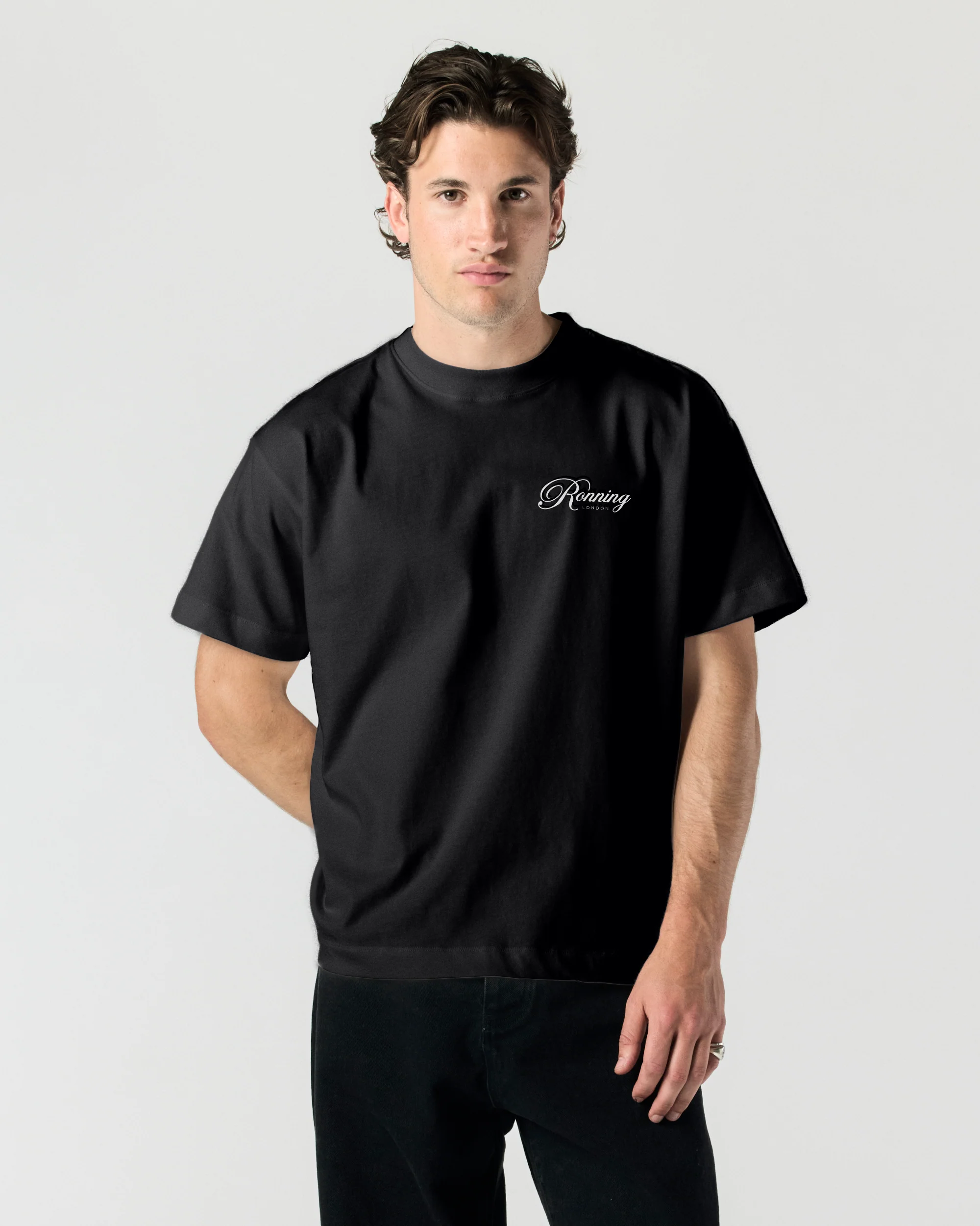 Script Tee - Black - Image 3