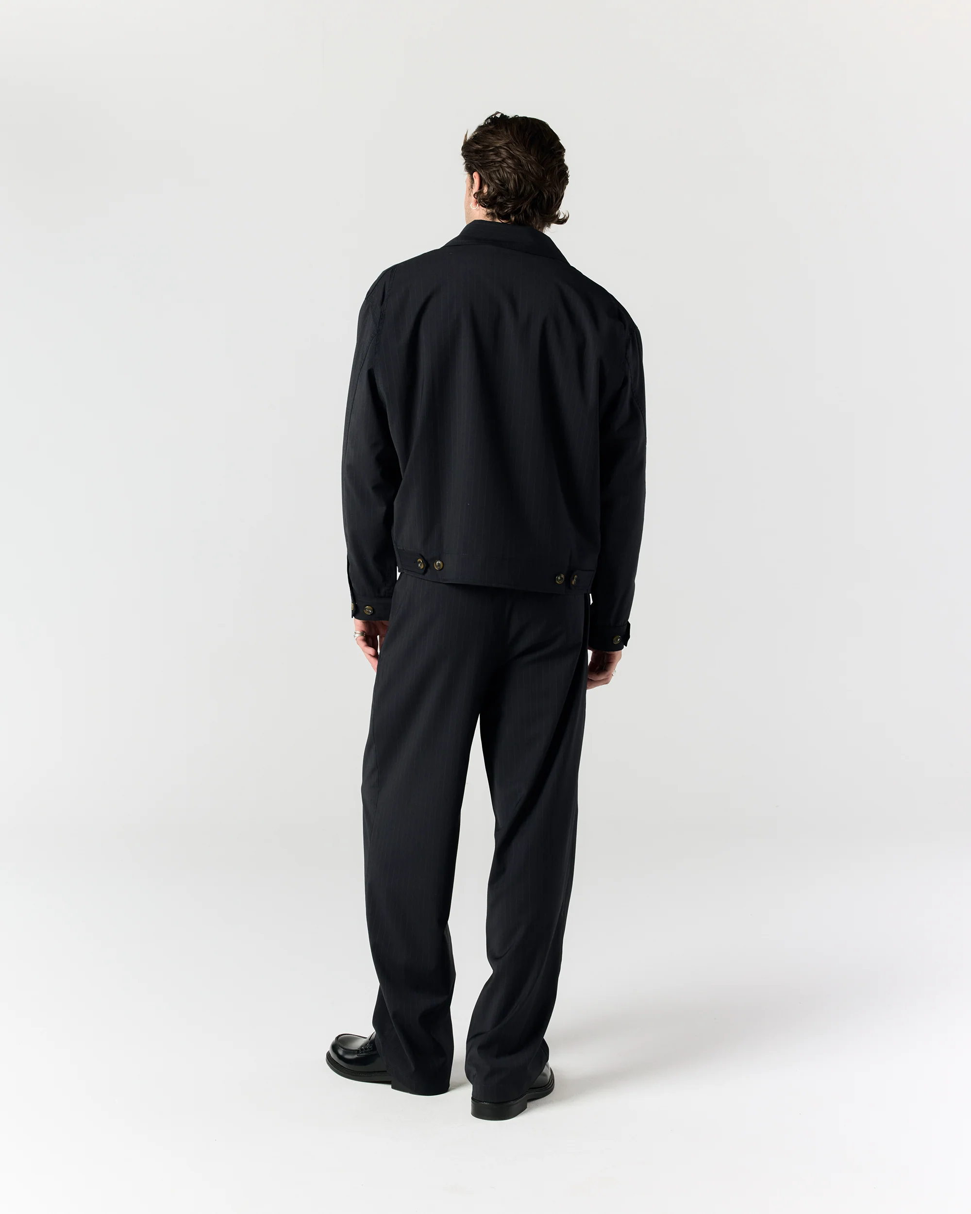 Service Jacket - Navy Pinstripe - Image 6