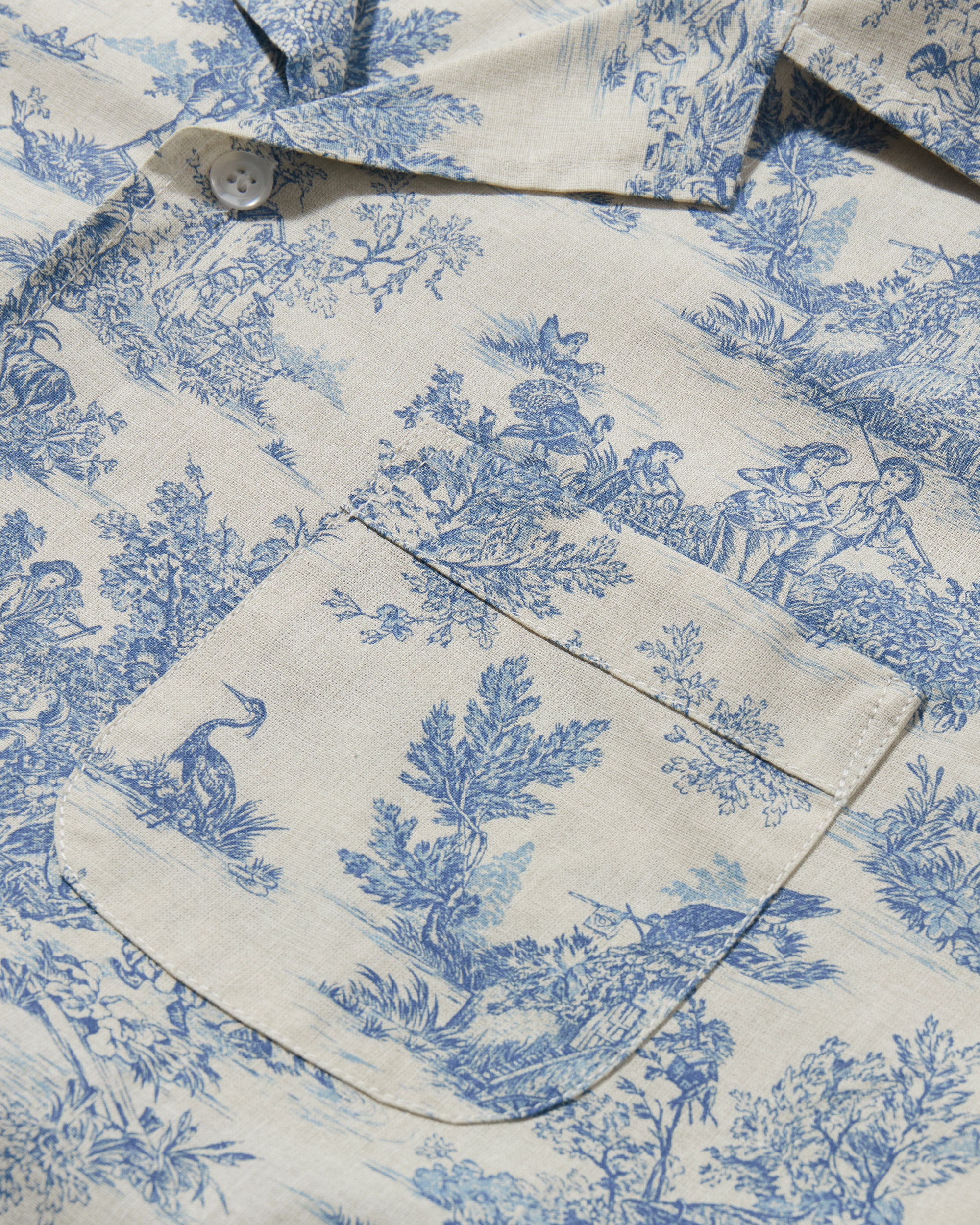 Toile Shirt - Blue - Image 4