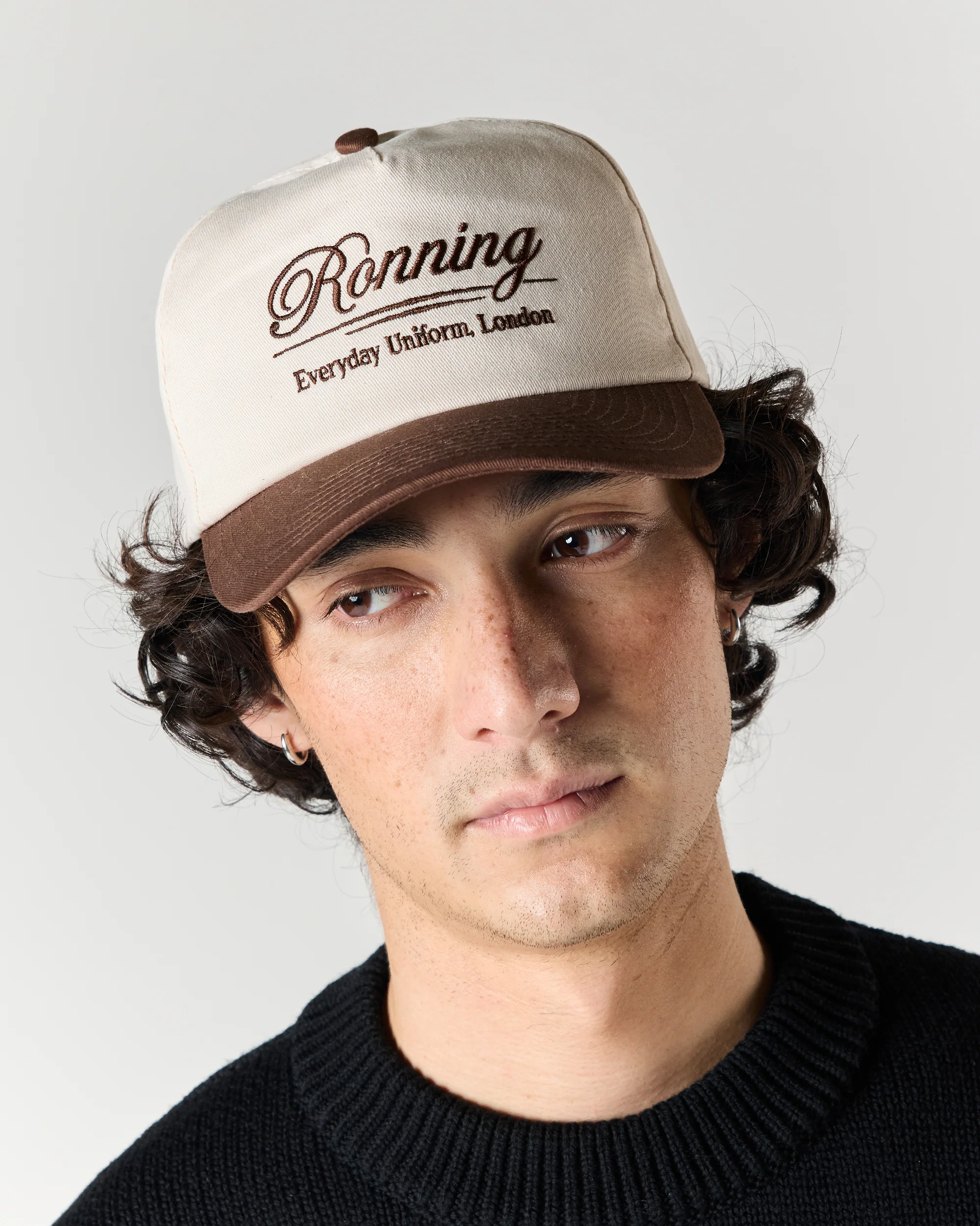 Uniform Cap -  Mocha / Ecru - Image 3