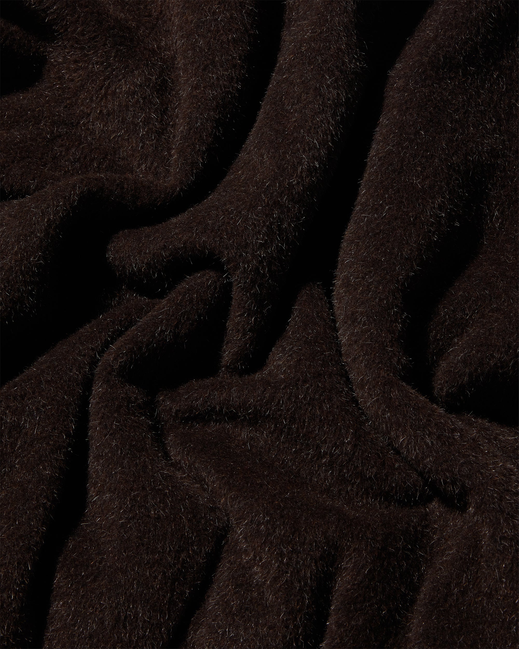 Wool Varsity Jacket - Mocha Brown - Image 6